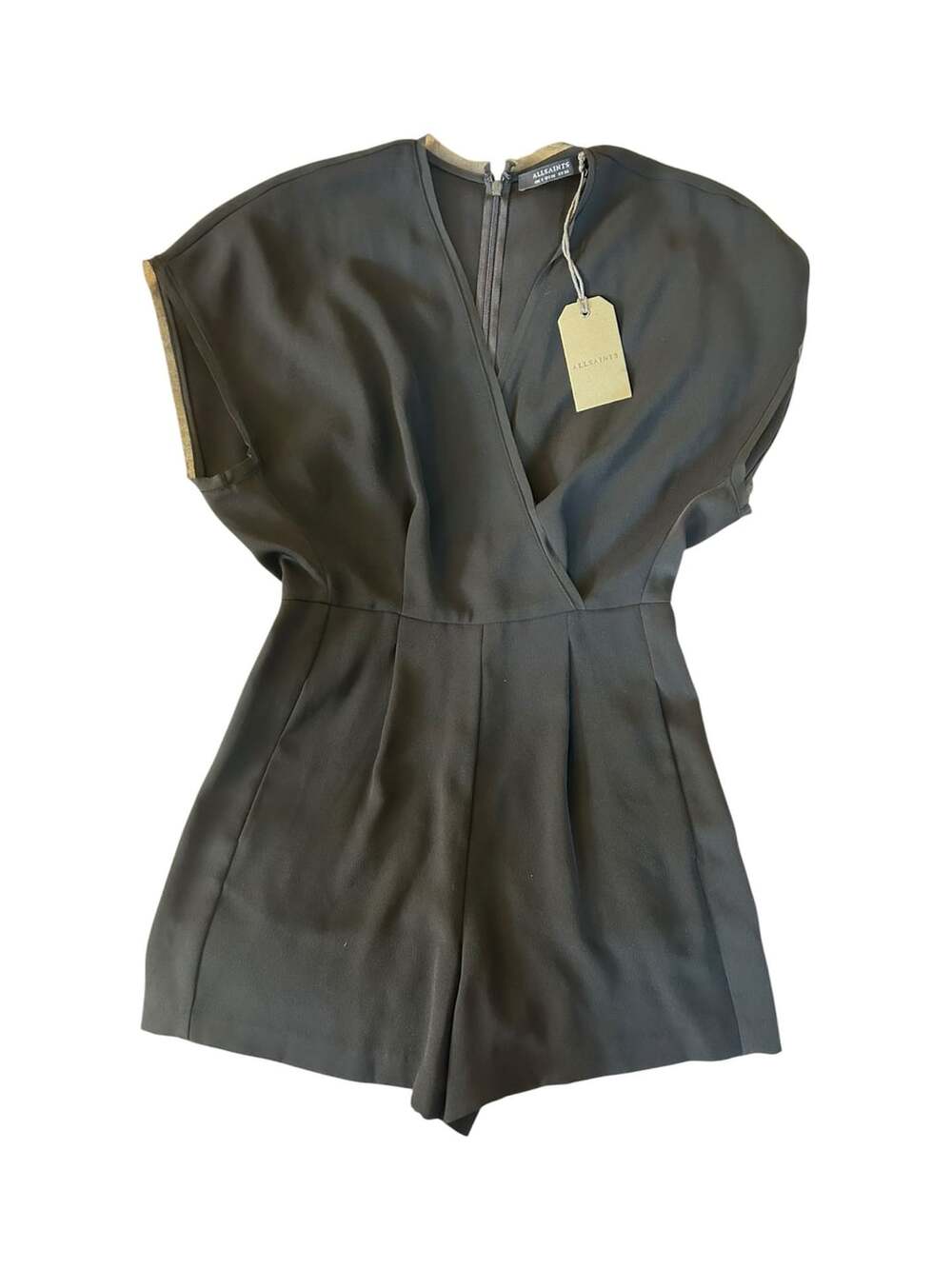 AllSaints Reid Black Playsuit